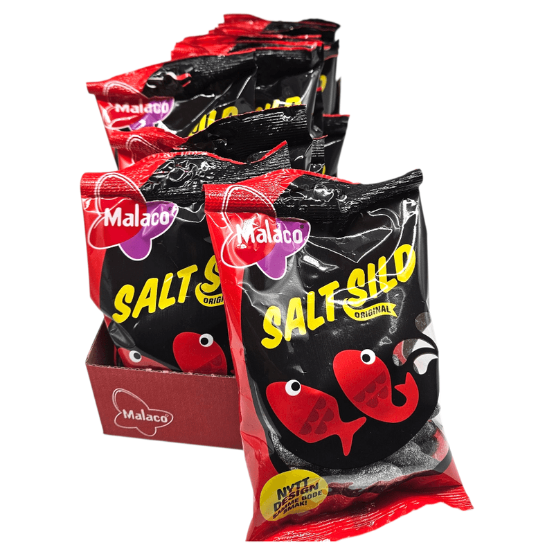 Malaco Salt Herring 16x100g | Large pack