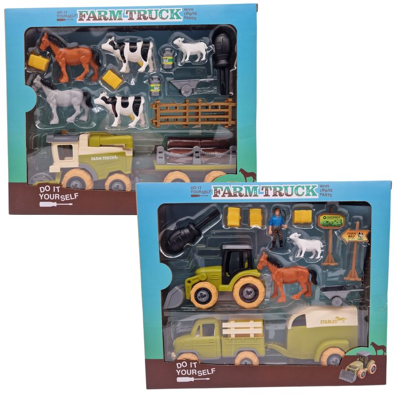 Lekesett Bondegård | Kjøretøy & Dyr | 2ass