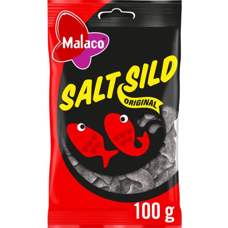 Malaco Salt Herring 16x100g | Large pack