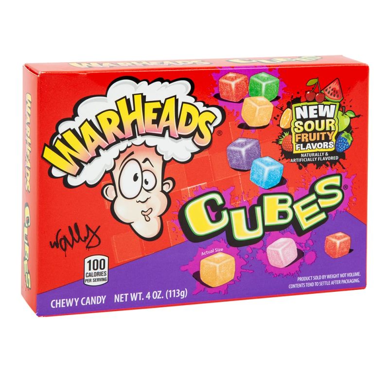 Warheads Sour Chewy Cubes 113g | Datodeal