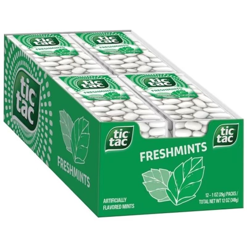 Tic Tac Mint 18g x 12st Storpakk