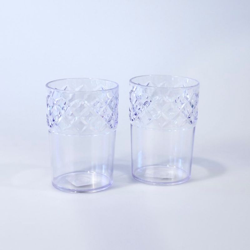 Drinking Glass Plastic Clear 350ml