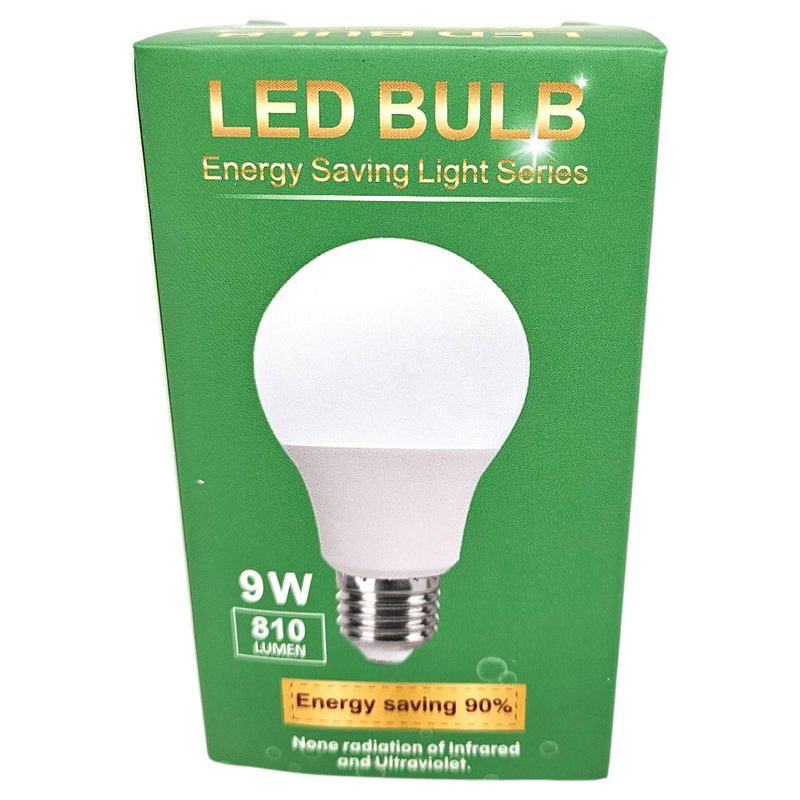 LED Light Bulbs 9W 810lm E27 | 10pk Bulk Pack | Energy Efficient Energy Saving Bulbs
