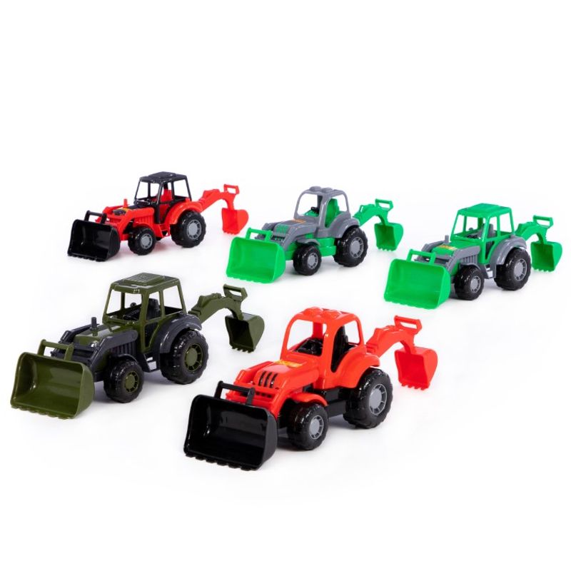 Traktor med bevegelige deler 27cm | Polesie