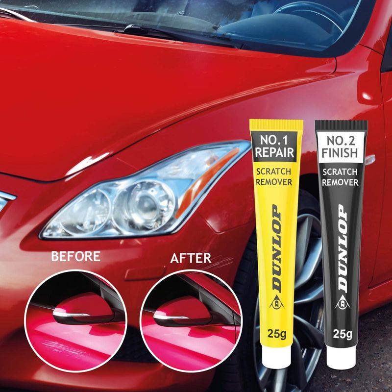 Dunlop Scratch Remover Set 9 - delt | Reparer riper i billakk