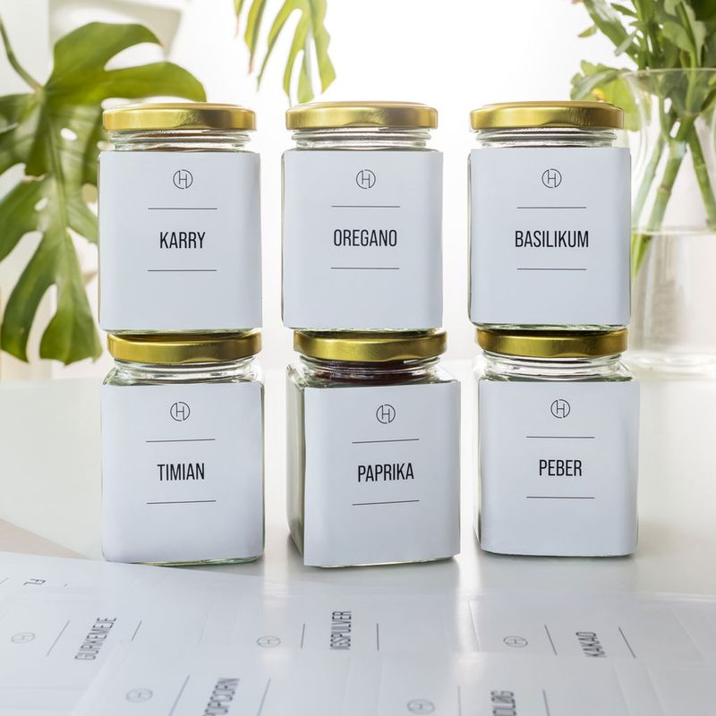 OlsenHome - Labels for organization 84 pcs