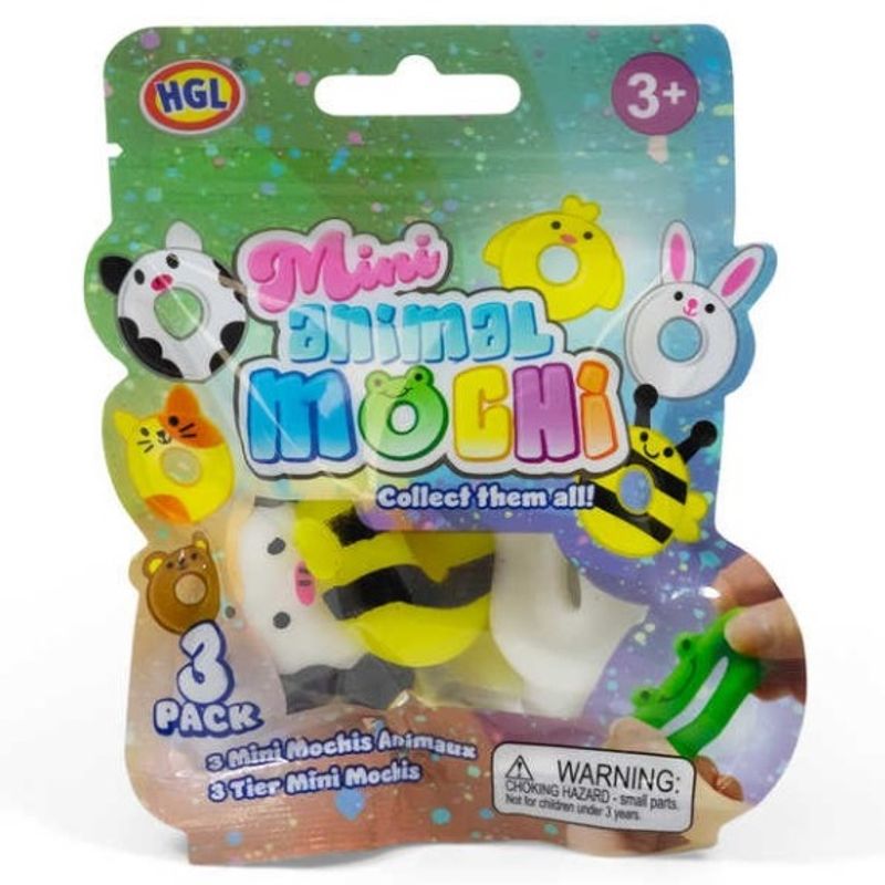 3pk Mini Mochi Donut Squeeze Toy | HGL
