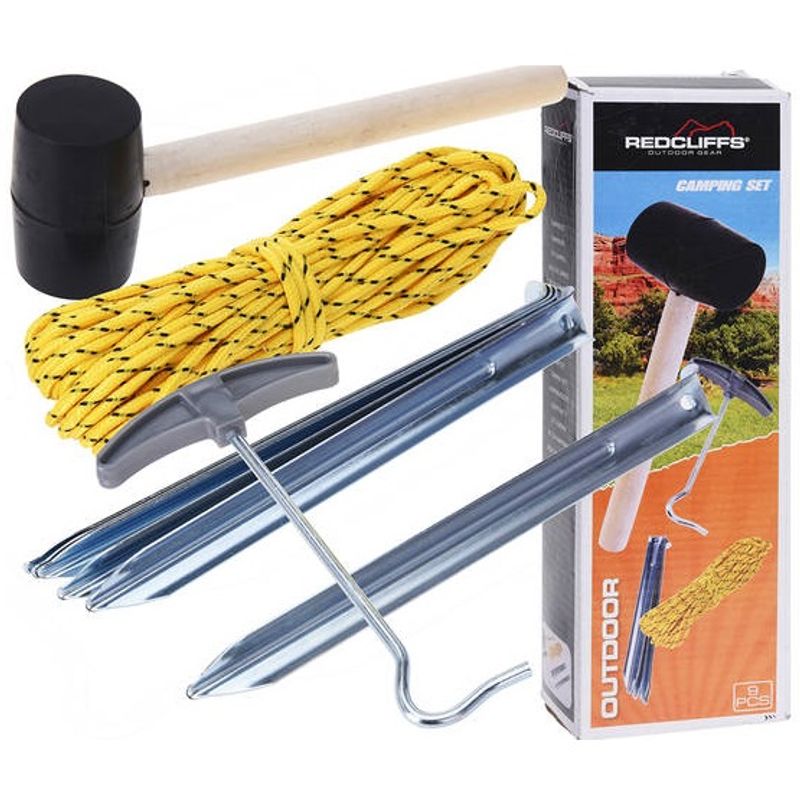 Camping set for tent