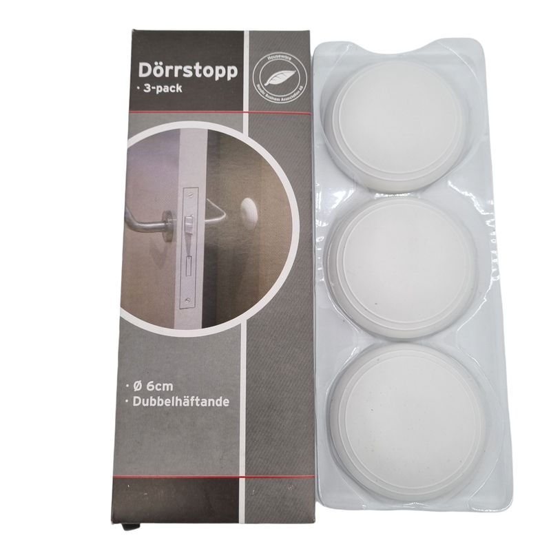 Dørstopper 3 - pk 6cm