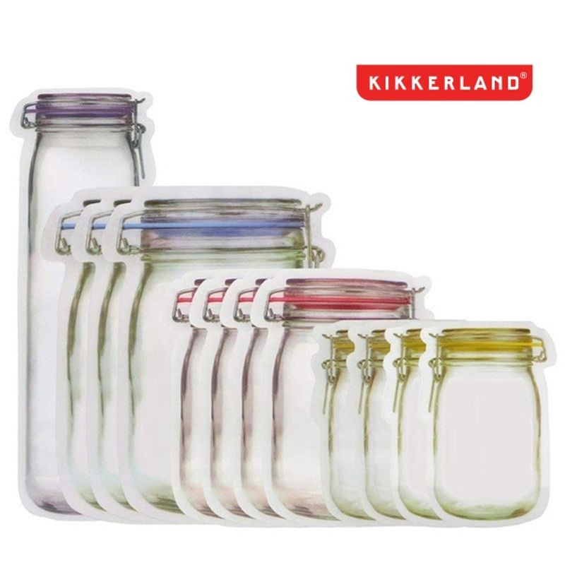 Kikkerland Reusable Bags For Storage