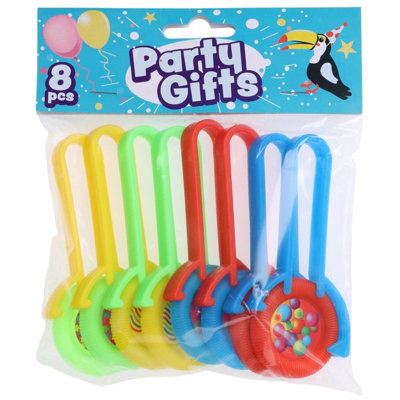 Party Gifts - 8pcs mini frisbee shooters