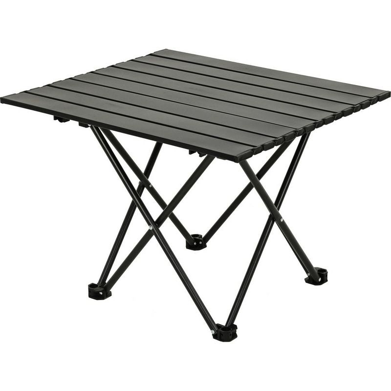 Folding camping table metal 56x40x46cm