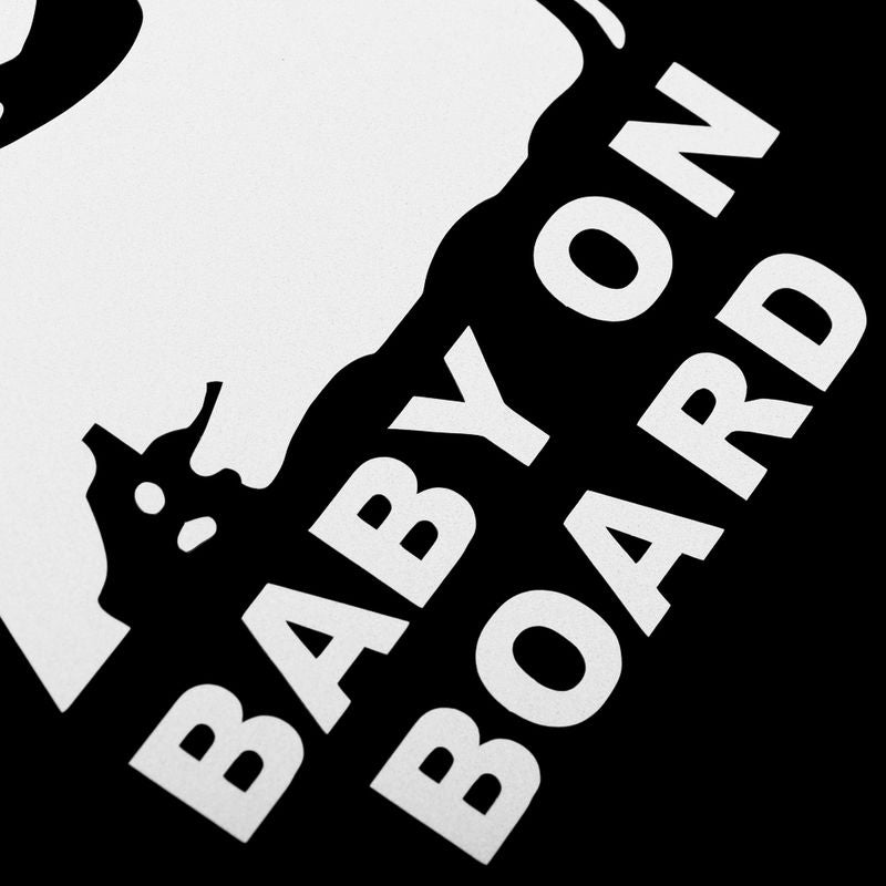 Baby on board sticker 14 x 9cm