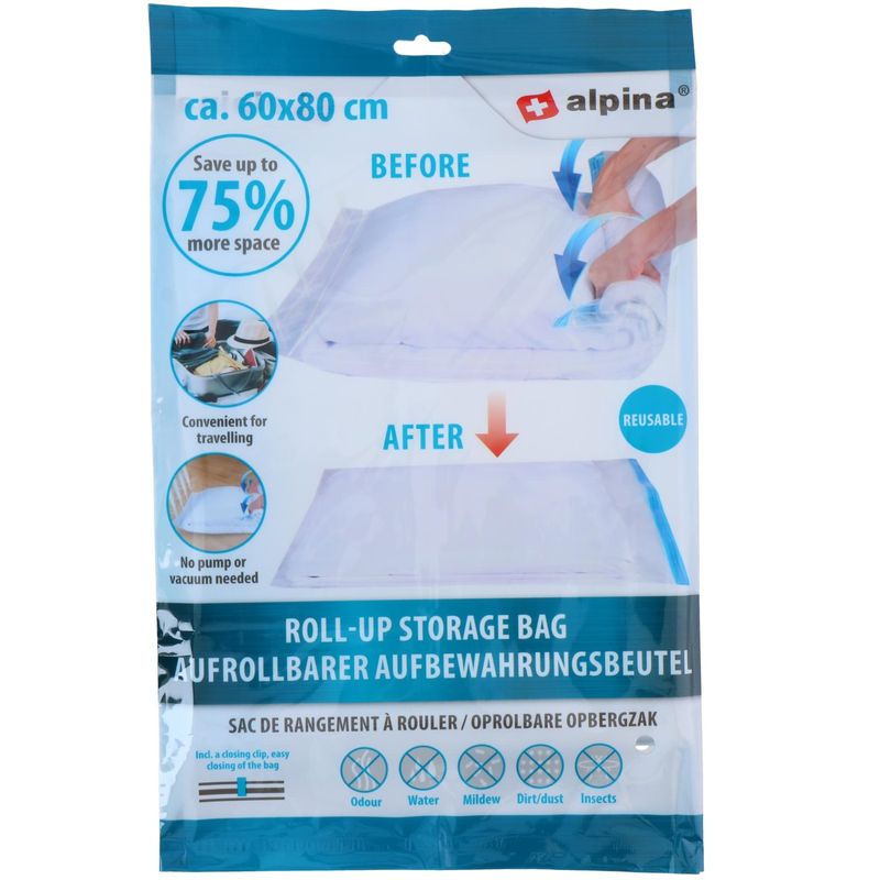 Alpina Roll - Up Vacuum bag 60x80cm