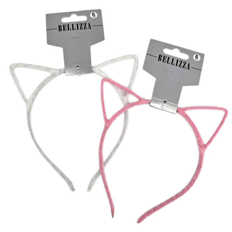 Hairband with Cat Ears | Bellizza | Pink or White