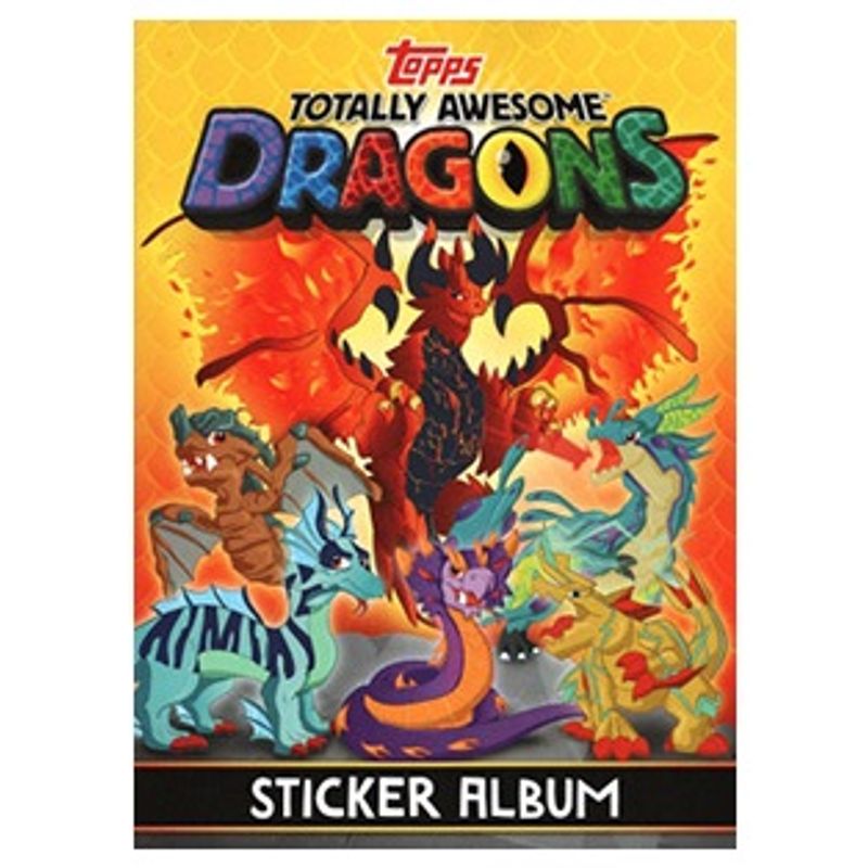 Top's Totally Awesome Dragons Sticker Album