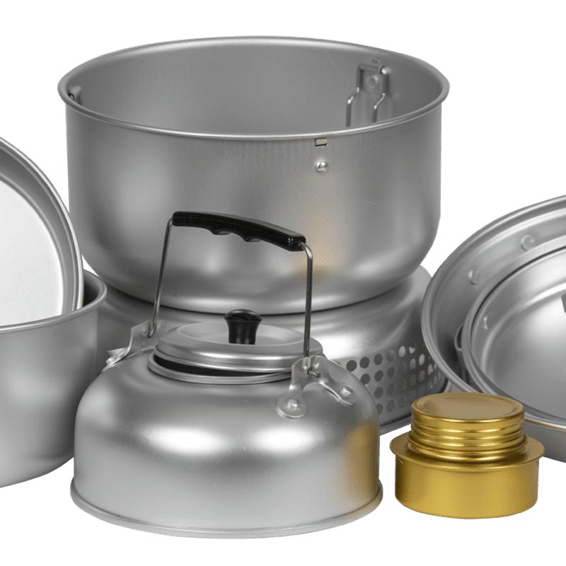 Osean Storm Kitchen | 9 pieces with alcohol burner