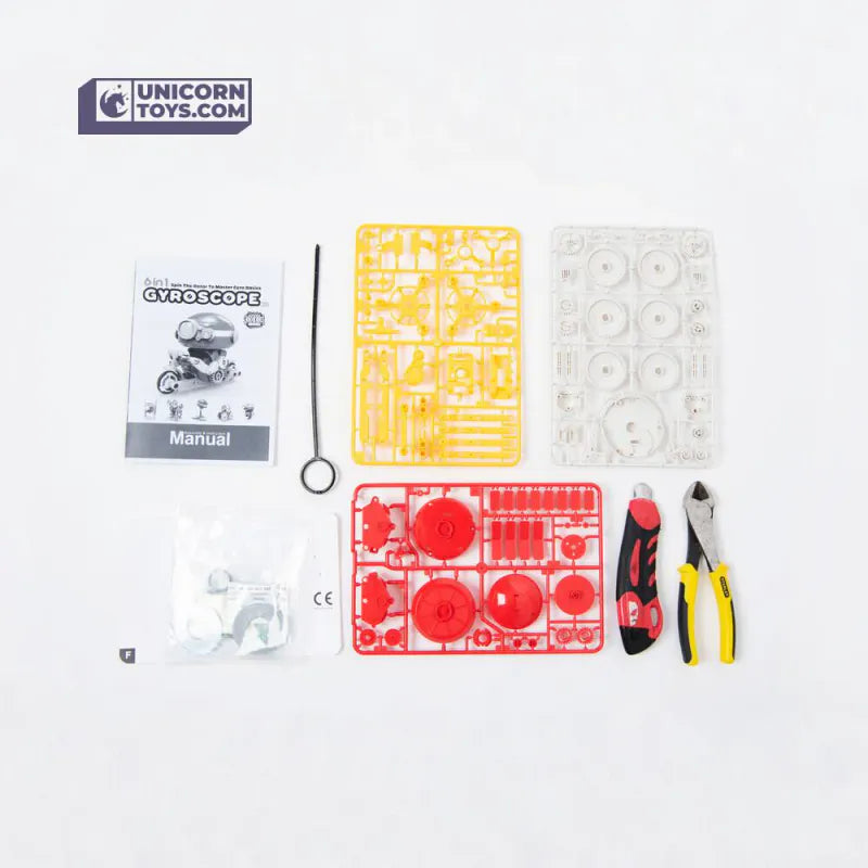 Gyroscope Science Kit 6in1 134 parts