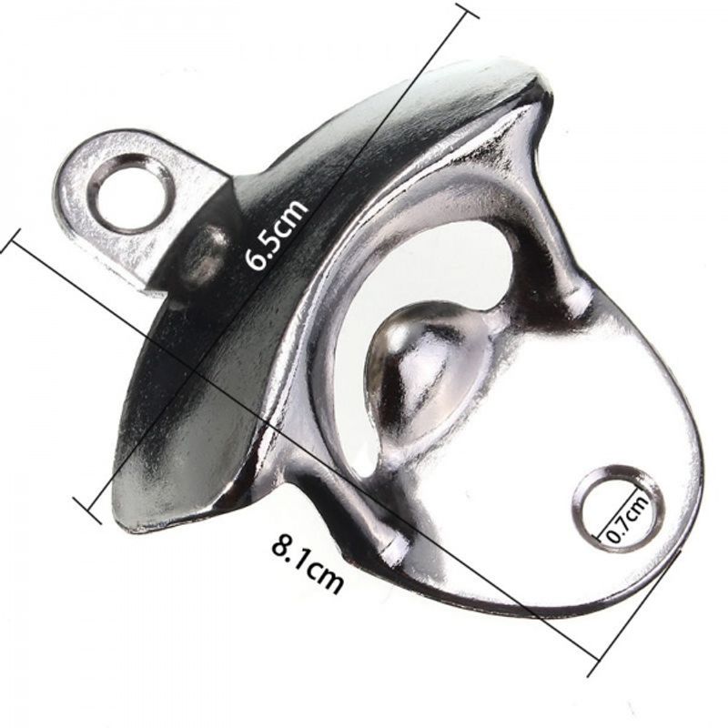 Bottle Opener - Wall Mount - Multiple Colors