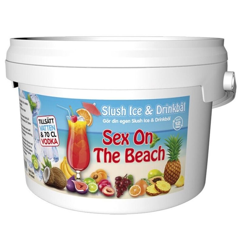 Slush Ice & Drink Mix Sex On The Beach