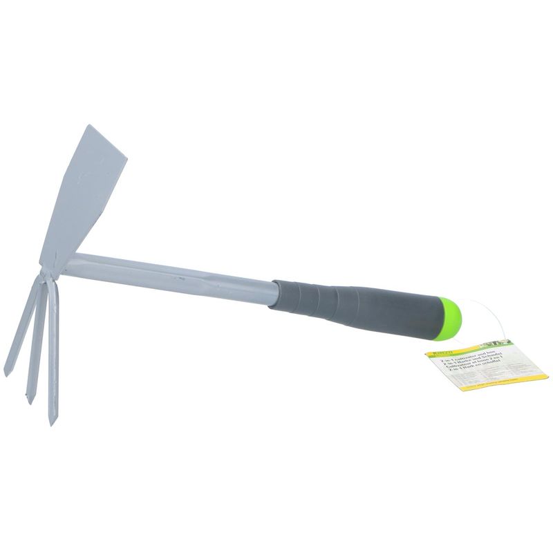 Kinzo garden cultivator and hoe 32cm | Practical 2 in 1