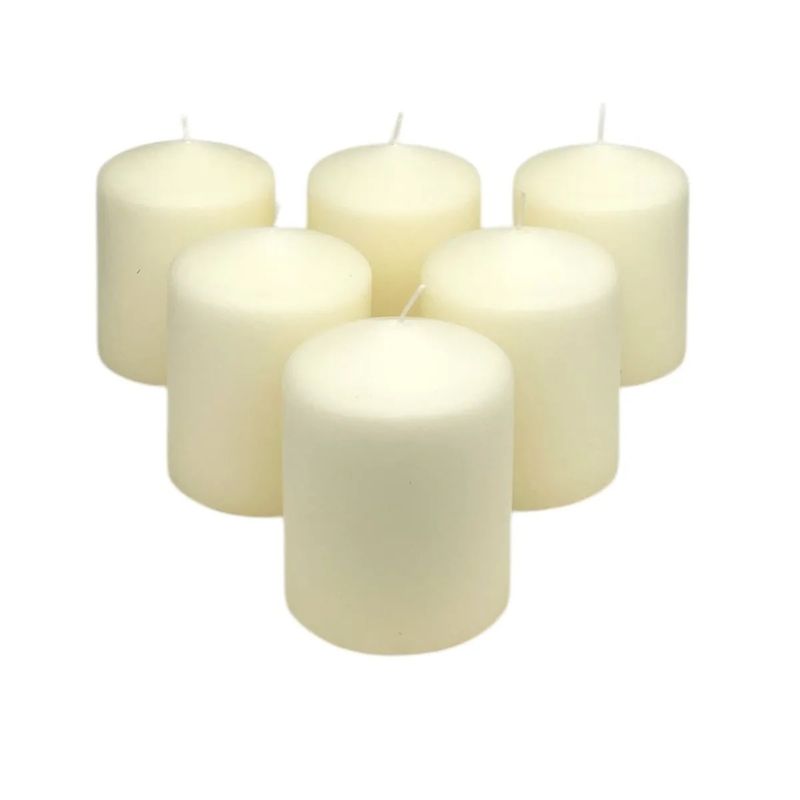 Kubbelys Elfenben 7,8x10 cm - 6 stk Storpakk
