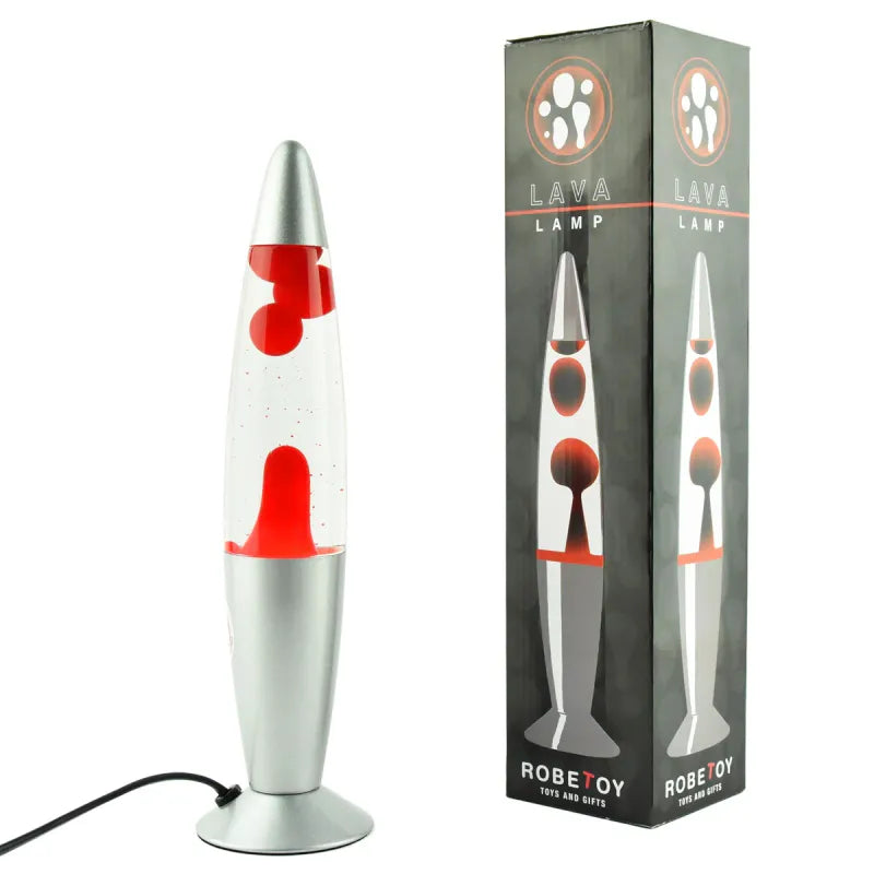 Lava Lamp Red 34cm