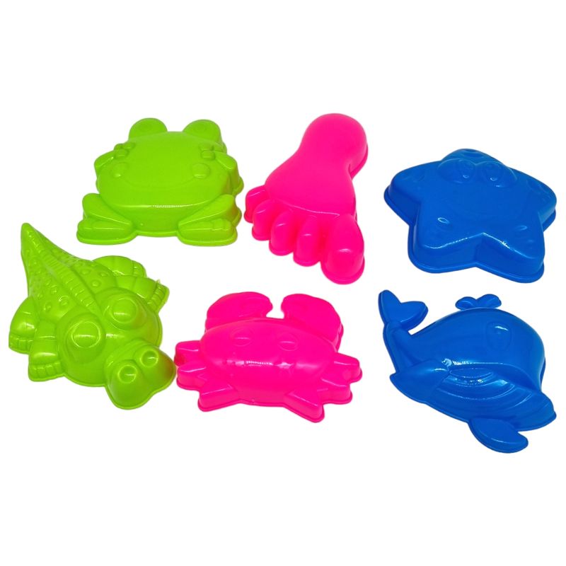 Beach mold set 6pcs