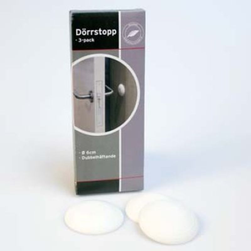 Dørstopper 3 - pk 6cm