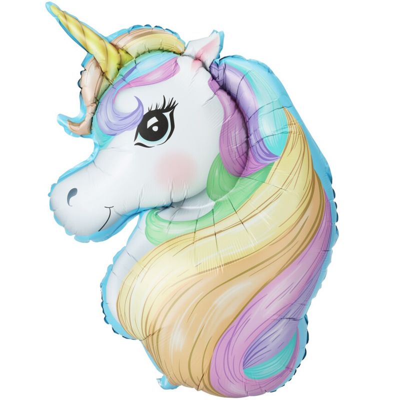Unicorn Foil Balloon 2pk