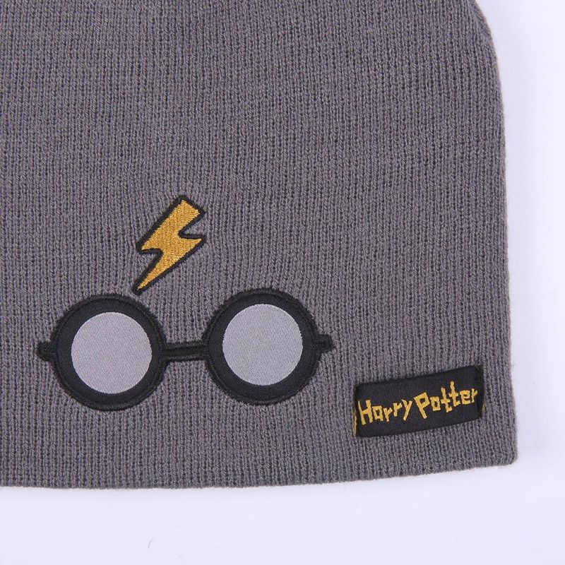 Harry Potter Hat Children Onesize | Grey Knitted Hat