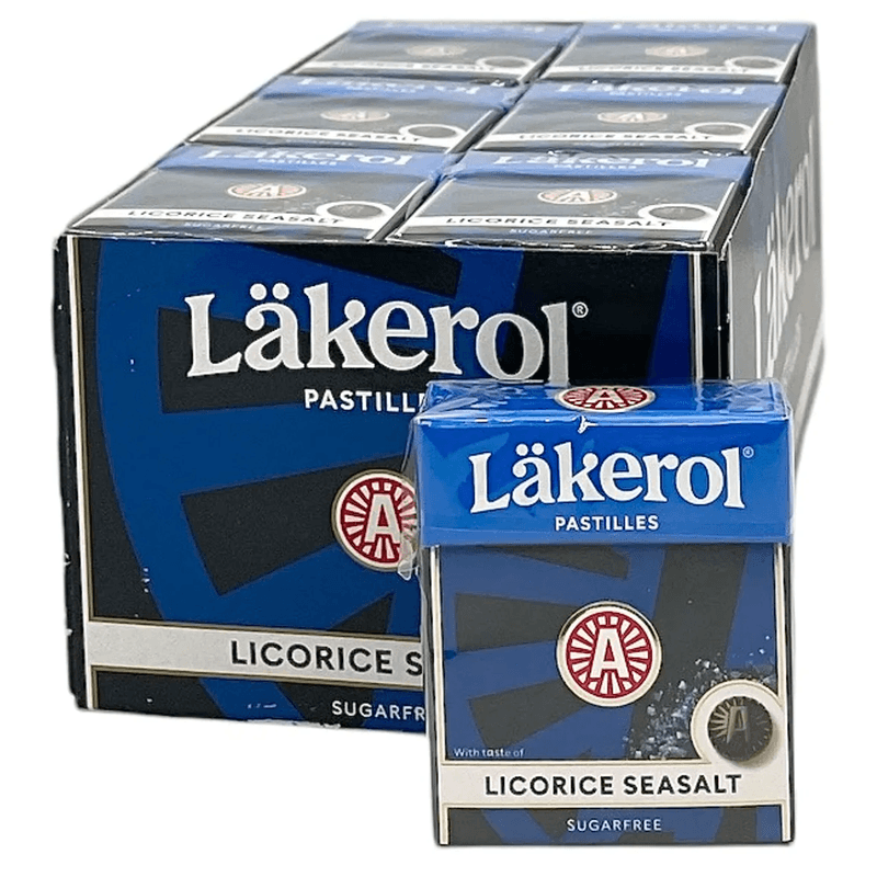 Läkerol Licorice Seasalt 24 x 25g | Large package