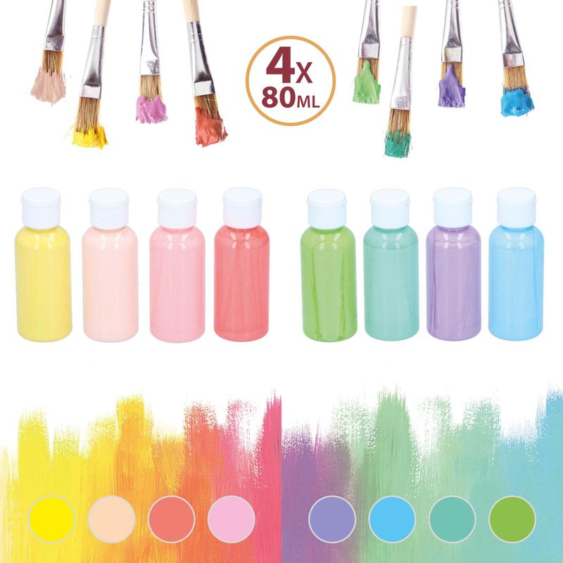 Artico Pastel Acrylic Paint, 4pk x 80ml | 2 ass