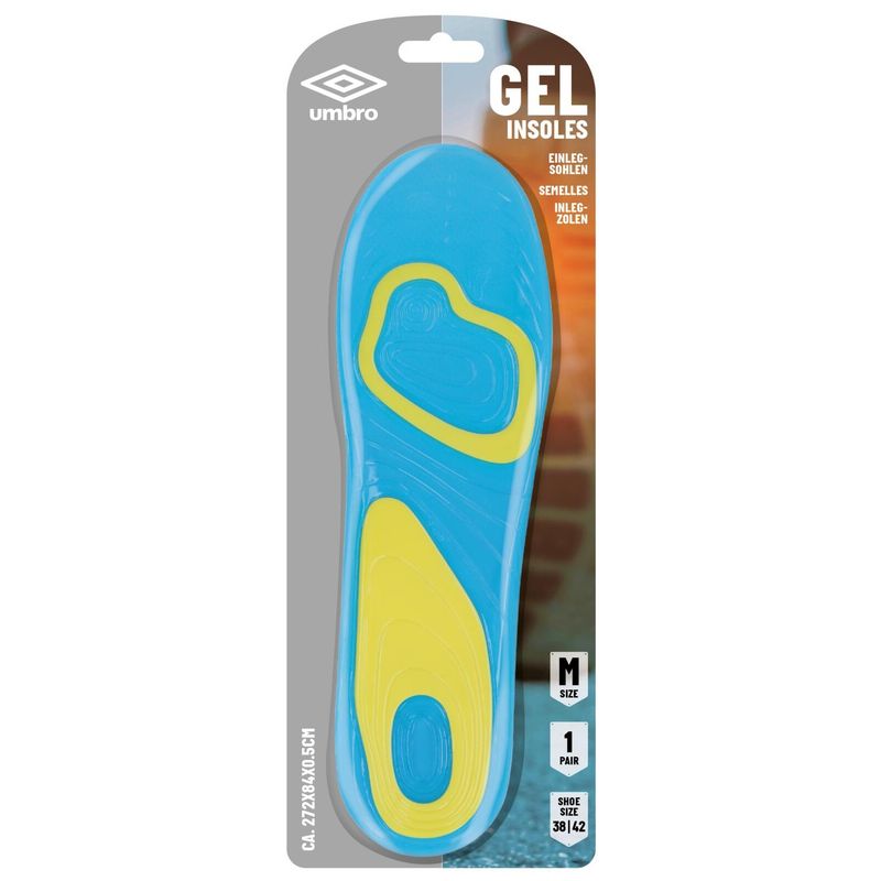 Umbro Gel Insoles | Shock Absorbing Comfort