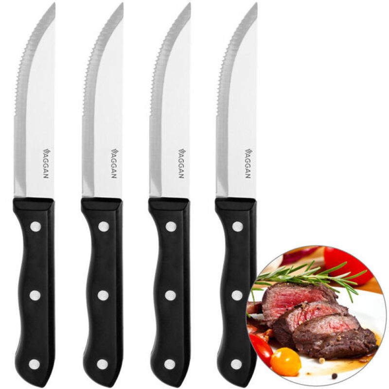 Thick Steak Knives 4pk