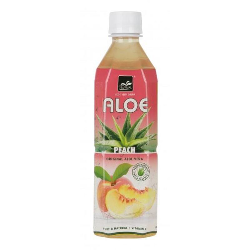 Tropical Aloe Vera Drink Peach 500ml Ink deposit