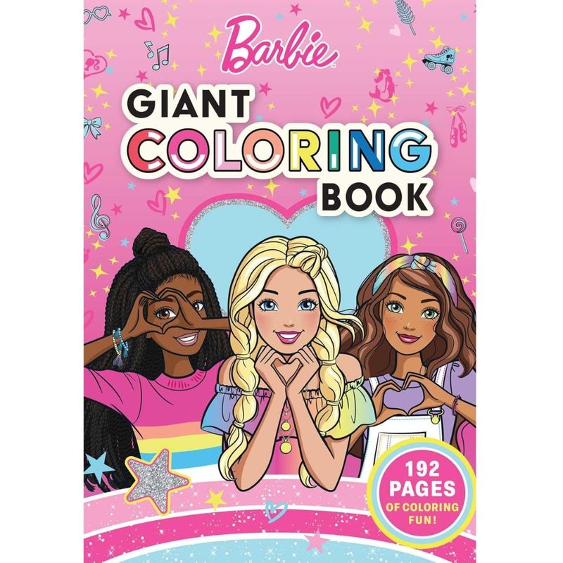 Barbie giant drawing book 192 pages | Creative coloring book