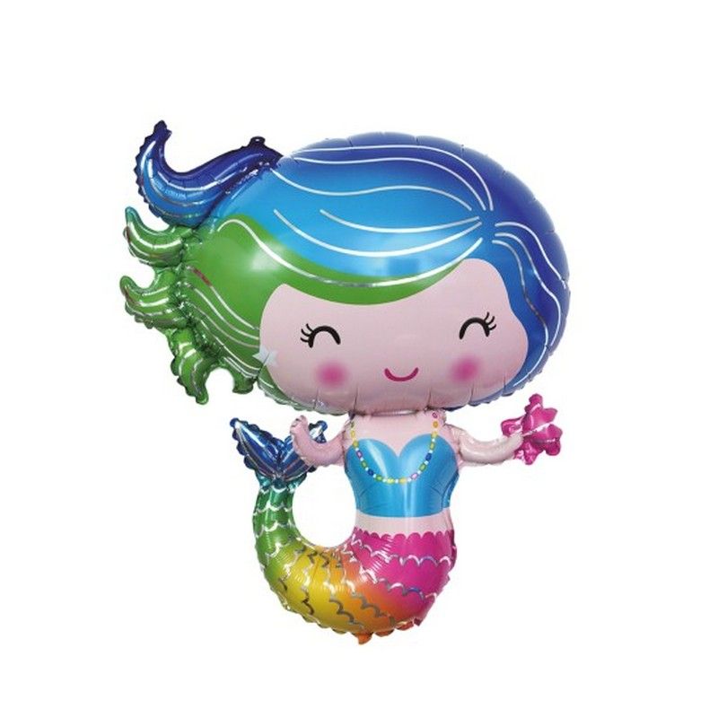 Tinka Foil Balloon Mermaid 64x80cm