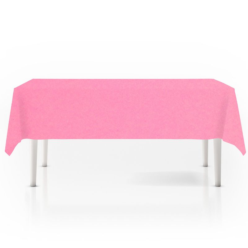 Bordduk Plast Lyserosa 220x130cm