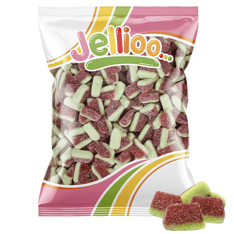 Jellio Sur Vannmelon Biter 1kg | Storpakk