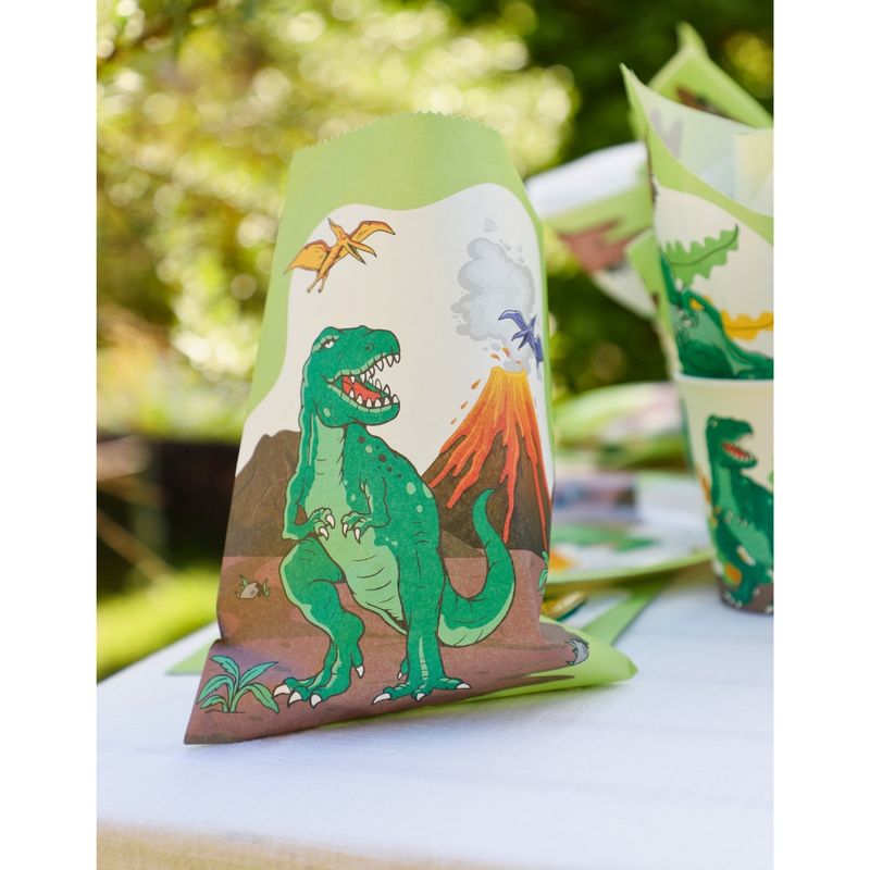 Table Setting Cardboard Dinosaurs | Cup, Plate, Napkin