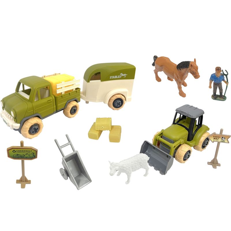 Lekesett Bondegård | Kjøretøy & Dyr | 2ass