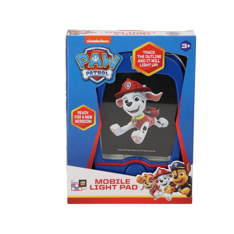 Glow Pad Paw Patrol Mobil Lysbrett | Magisk Tegnebrett