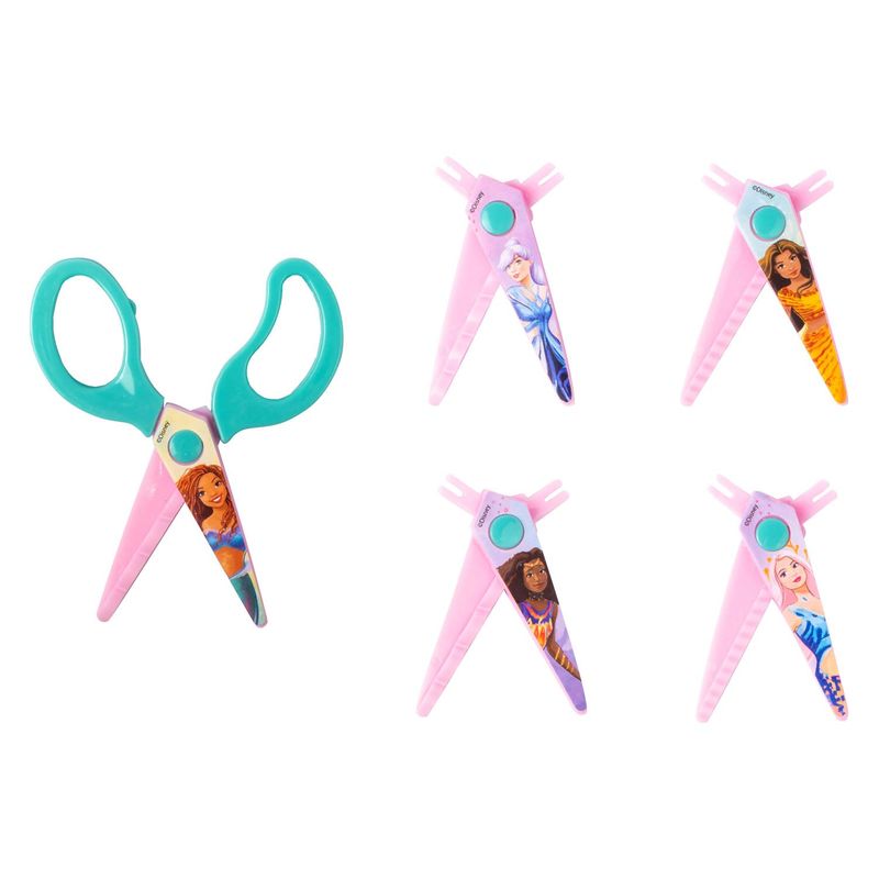 Disney The Little Mermaid Pattern Scissors Set for Kids | 5 Patterns