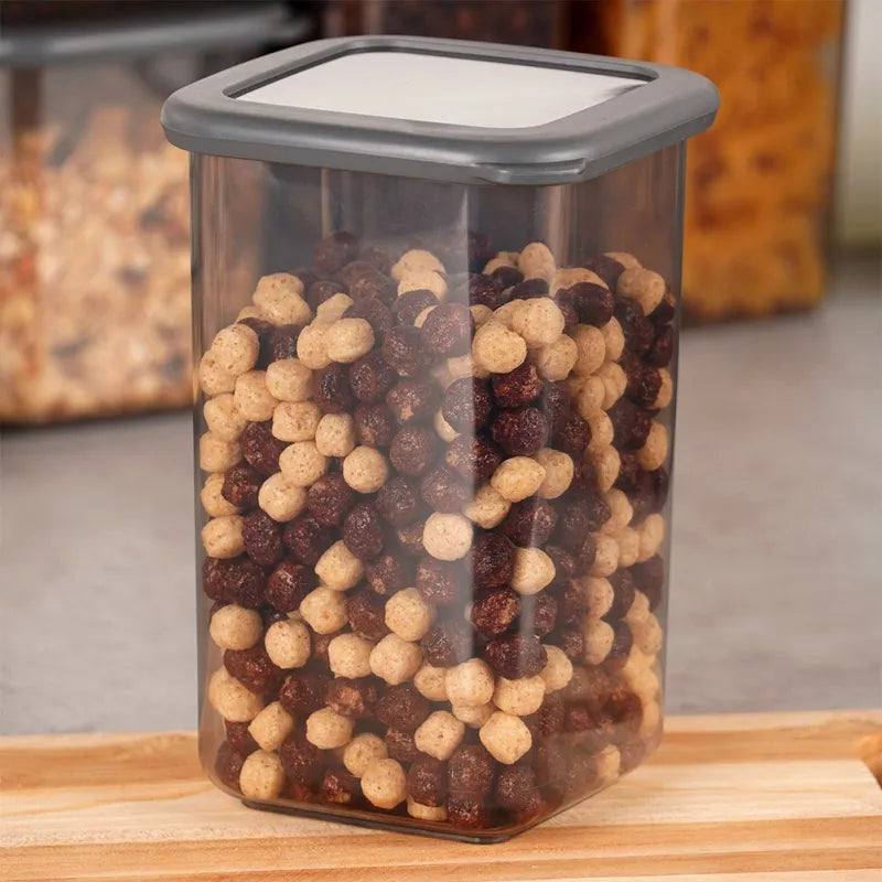 Dry food container 1.2L | Excellent Houseware | Airtight and stackable