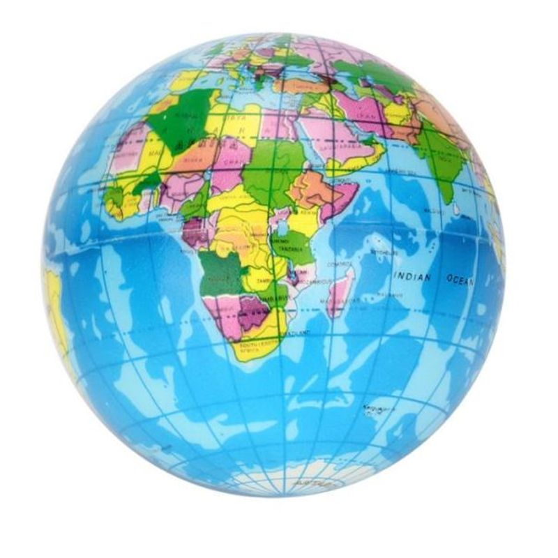 Stress ball Globe 7.5cm