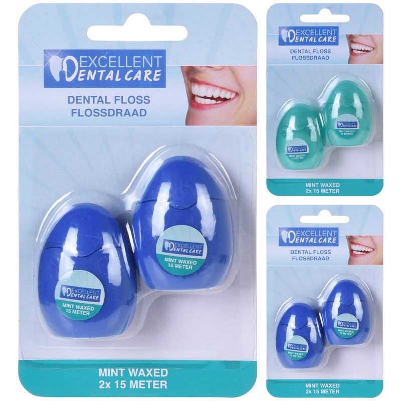 Dental floss Mint 2 x 15m