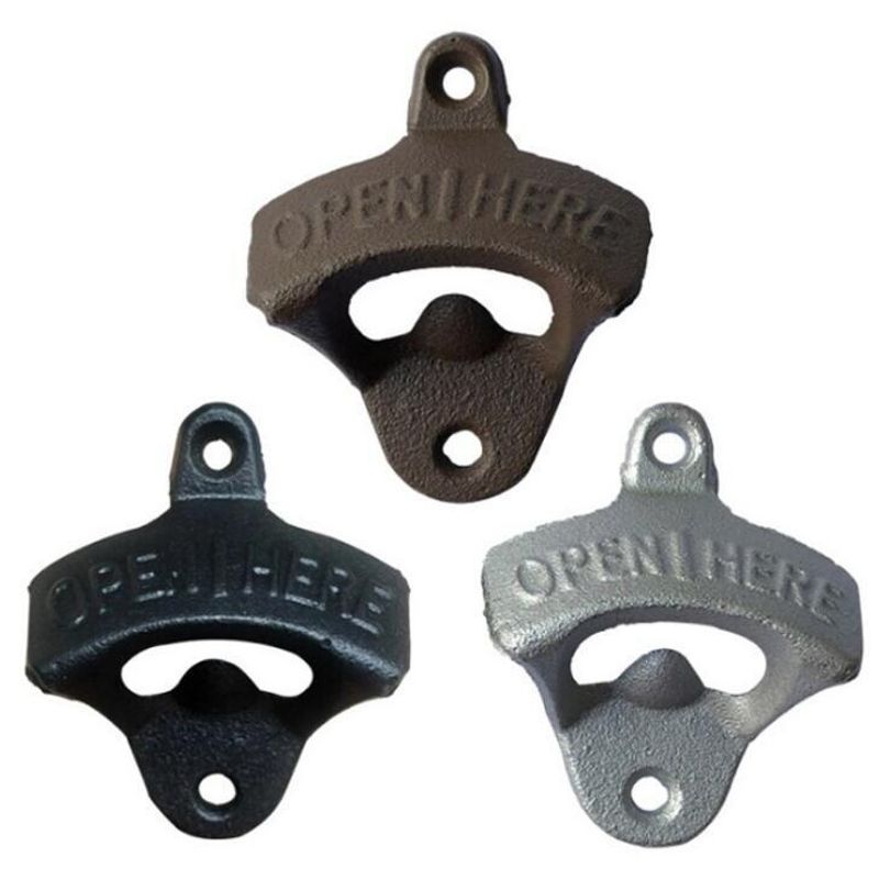 Bottle Opener - Wall Mount - Multiple Colors