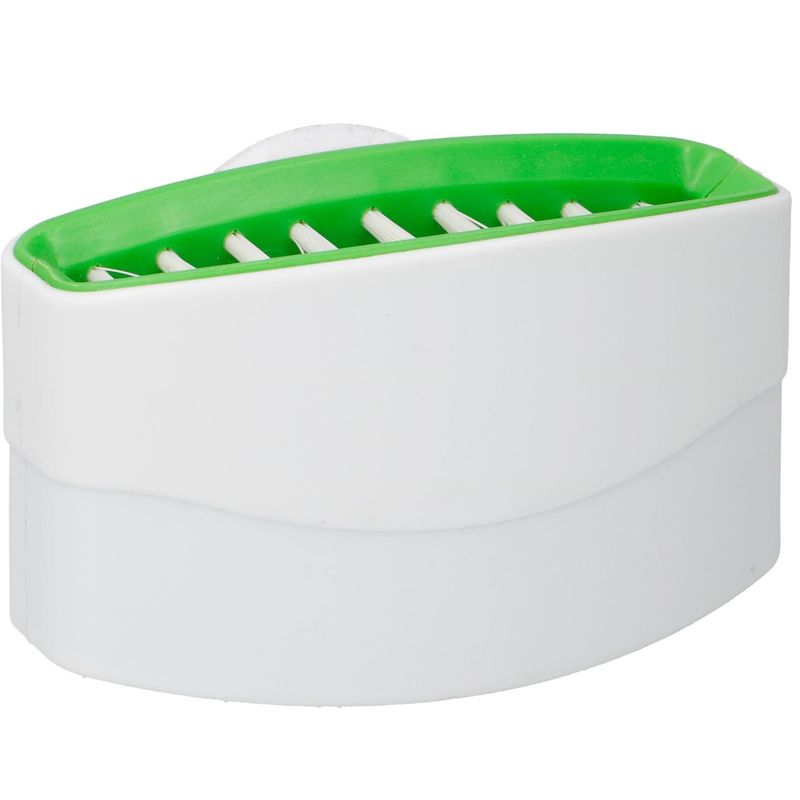 Cutlery cleaner with suction cup