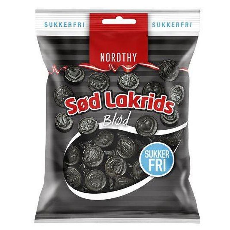 Nordthy Søtlakris Sukkerfri 75g